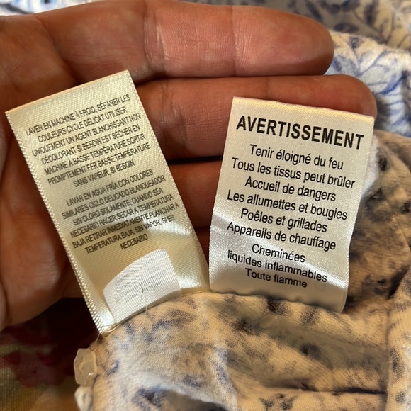 EILEEN WEST Size Large Cotton Flannel Long Nightgown Modest Soft Cozy Timeless - Picture 15 of 15